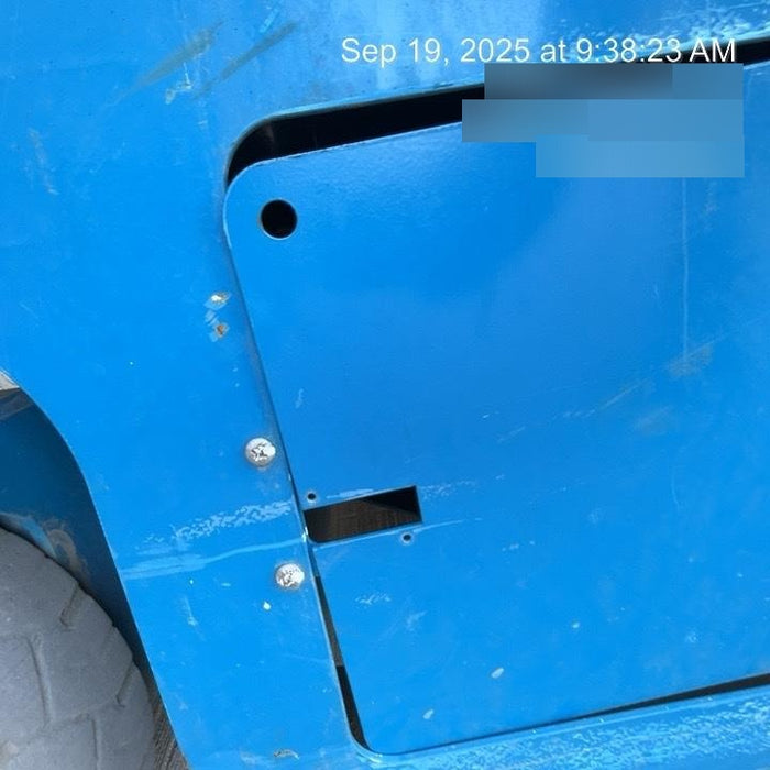 2019 Genie GS-4047 Folding rails with half height swing gate