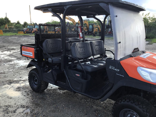 2020 Kubota RTV-X1140W-H Canopy, 4-Seater, Diesel, Windshield Acrylic Clear, Strobe Light, Backup Alarm