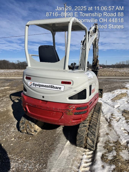 2021 Takeuchi TB235-2R Canopy, Rubber Tracks, Manual QC