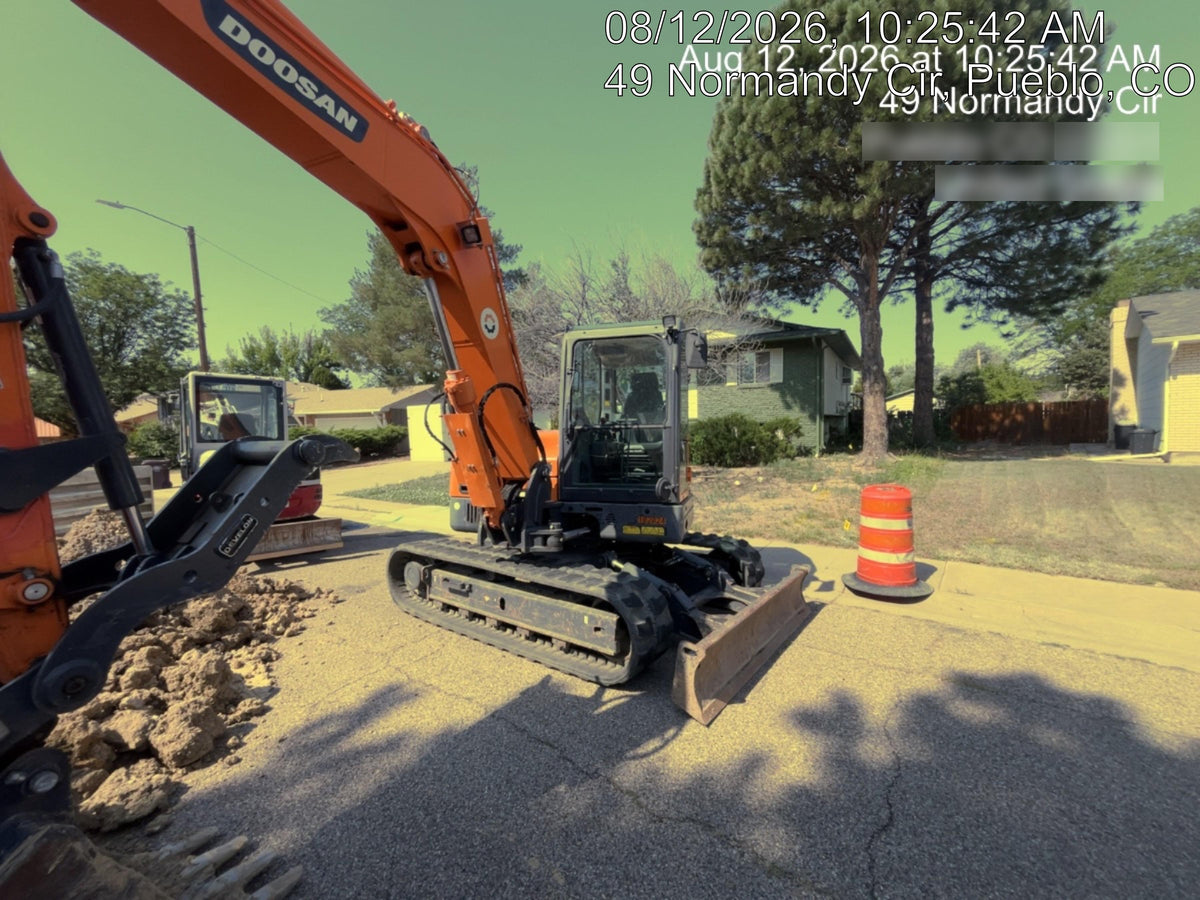 2019 Doosan DX85R-3 Standard Track Mini Excavator