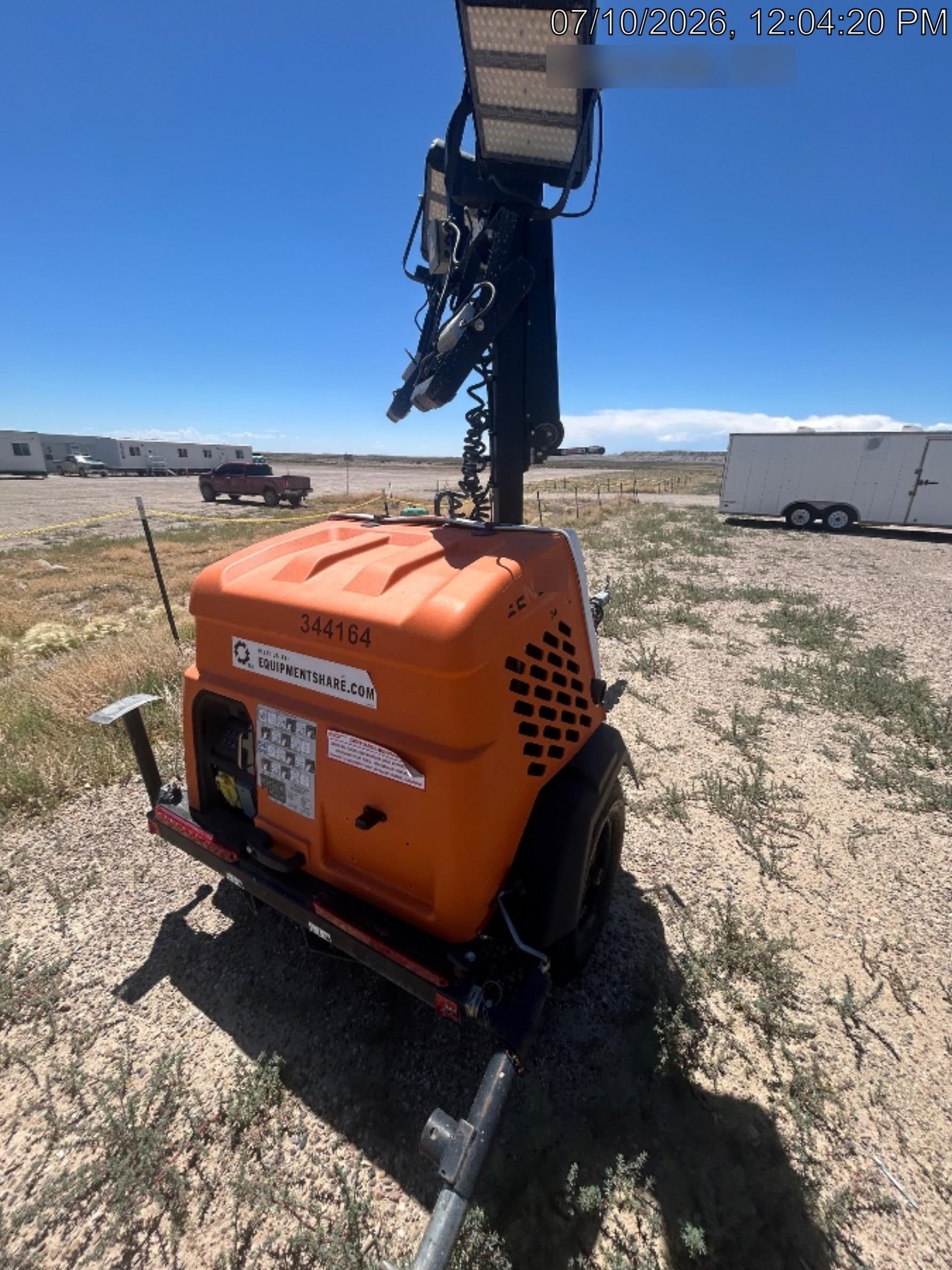 2023 Generac MLT2 Diesel, Flex Switch 120V Input, Powerzone Controller, (4) 320W LED Lights, 4kW Generator, 39.9 Gal Fuel Tank, 2" Ball, T3