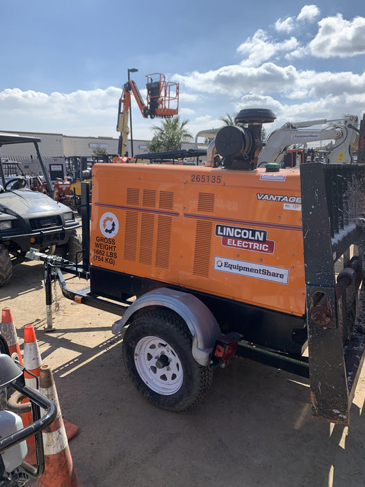 2022 Lincoln Electric Vantage 549X Crosslink Technology, Trailer Mounted, ES Decals, T3