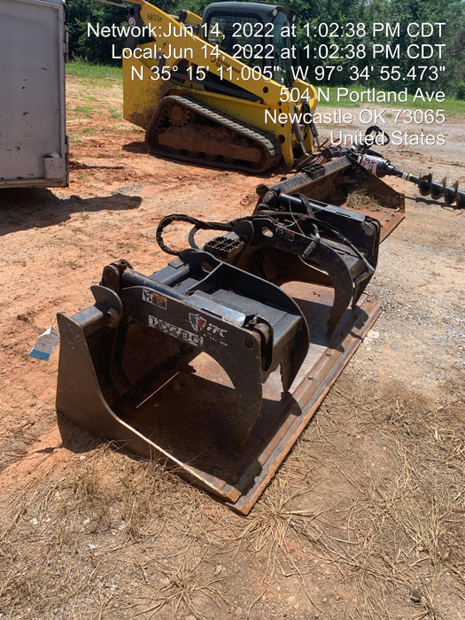 2018 PALADIN 76" Scrap Grapple Bucket - Paladin