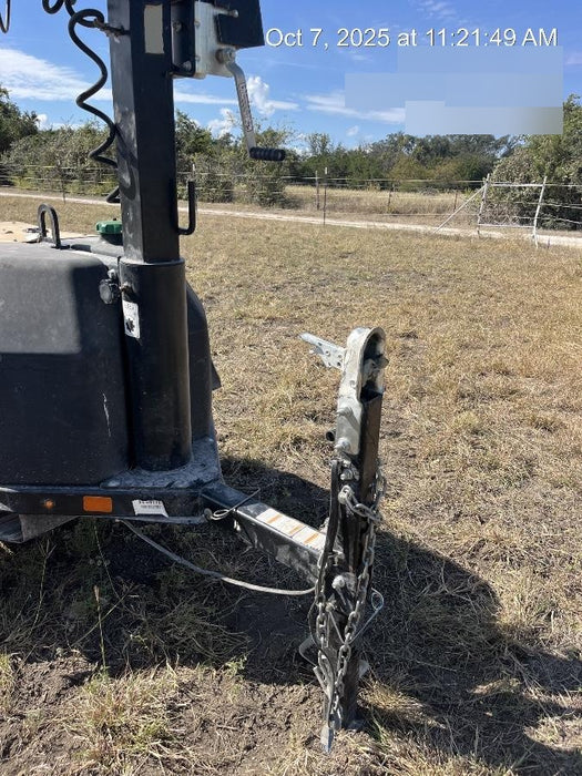 2022 Allmand NLV3GR (4) LED Light Fixture 350W, 23' Vertical Mast, 3kW Prime, Towable, Deep Sea L401, Leveling Jacks, Yanmar T4F 5.8hp