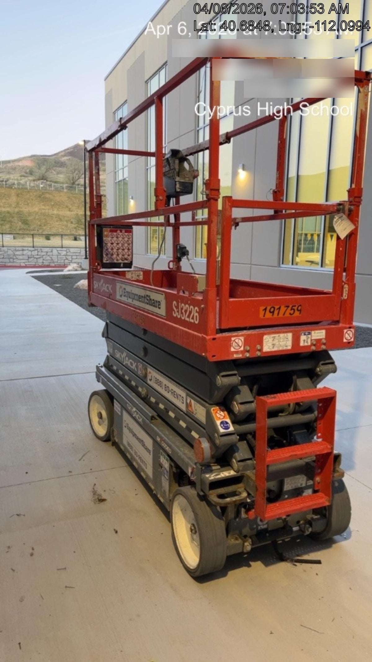2021 SKYJACK SJ3226