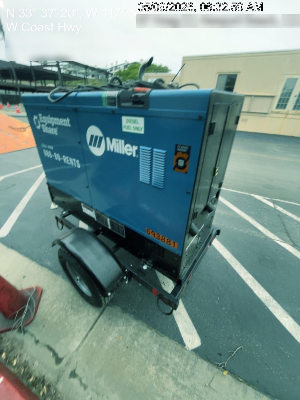 2026 MILLER ELECTRIC BIG BLUE 500