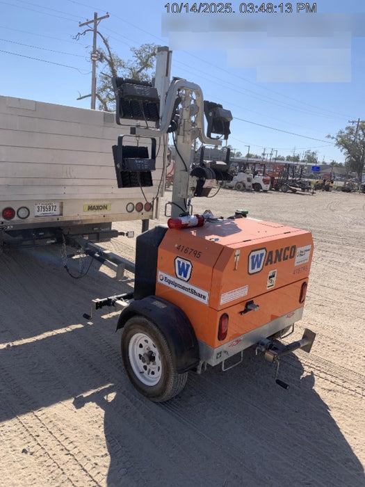 2024 Wanco WLTT-4MM4K Diesel, Deep Sea Controller, Shore Power Plug, Auto Start, (4) 350W LED Floodlights, 4kW Generator, 60 Gal Fuel Tank, 2" Ball, T3