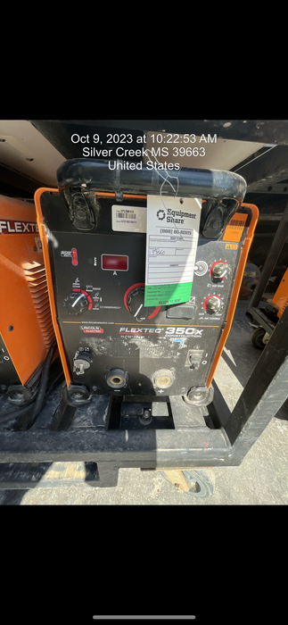 2021 LINCOLN ELECTRIC FLEXTEC 350X