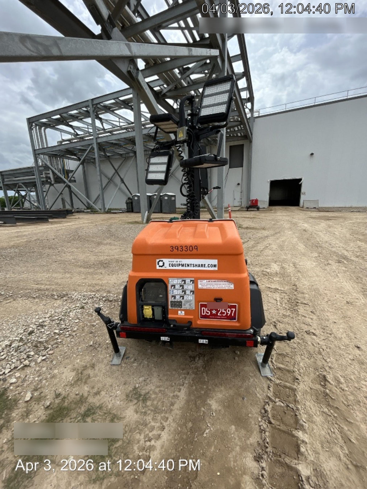 2024 Generac MLT2 Diesel, Flex Switch 120V Input, Powerzone Controller, 
(4) 320W LED Lights, 4kW Generator, 39.9 Gal Fuel Tank, 2" Ball, T3