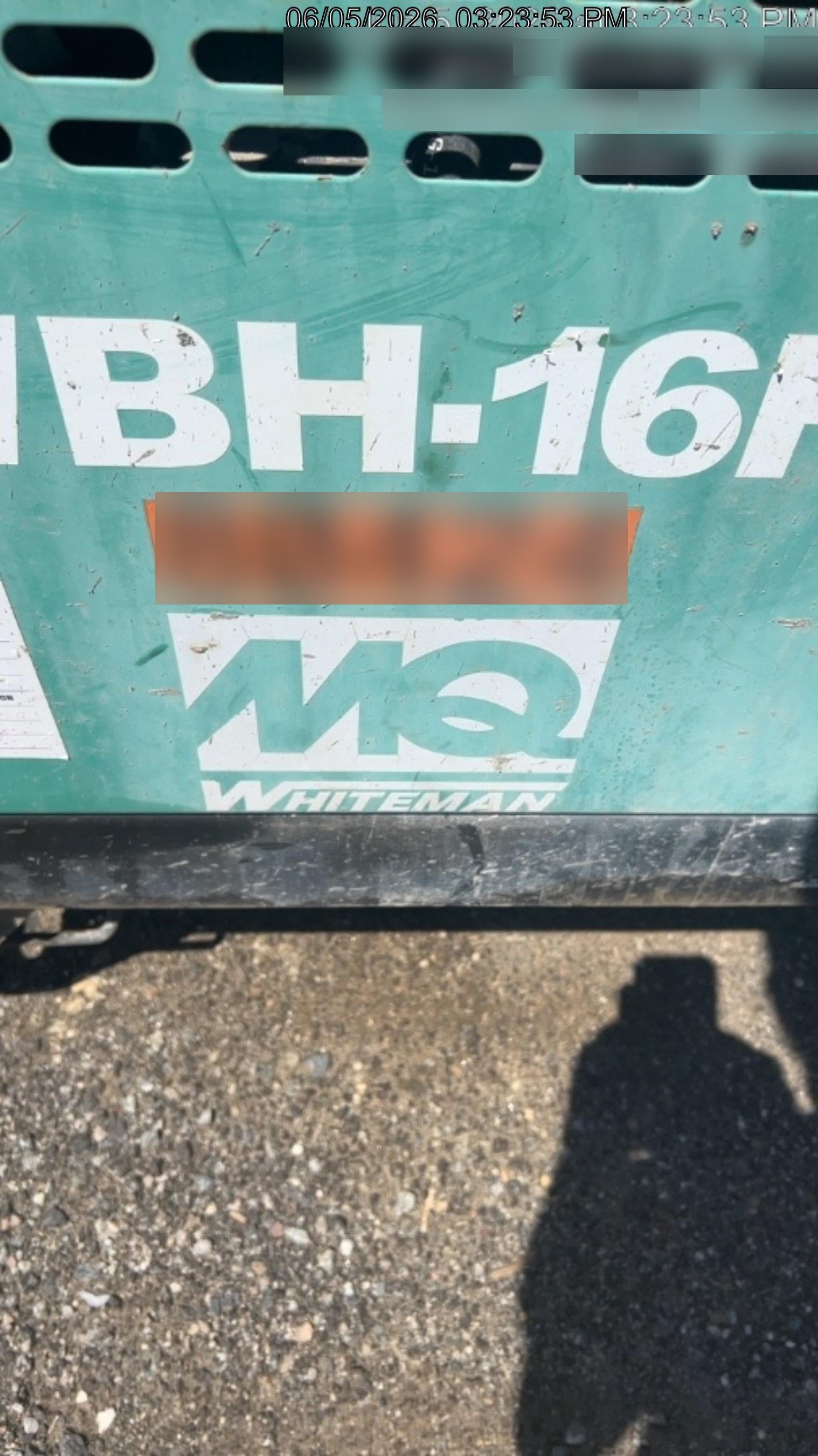 2020 MULTIQUIP WBH-16F