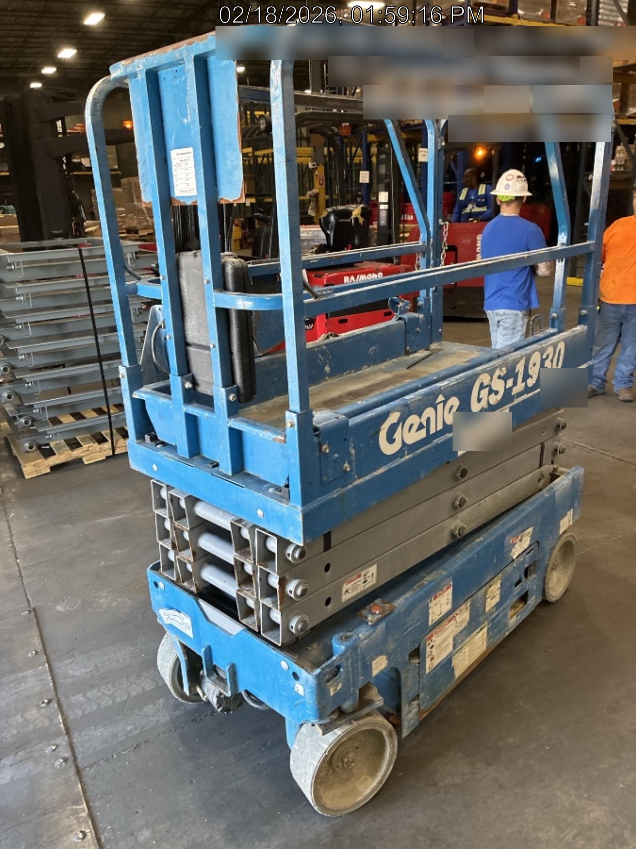 2018 Genie GS-1930 Genie GS-1930 w/Fixed Rail, Chain Entry