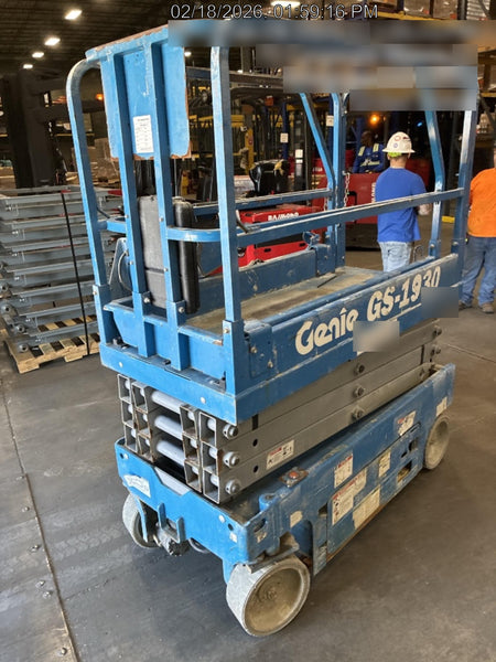 2018 Genie GS-1930 Genie GS-1930 w/Fixed Rail, Chain Entry