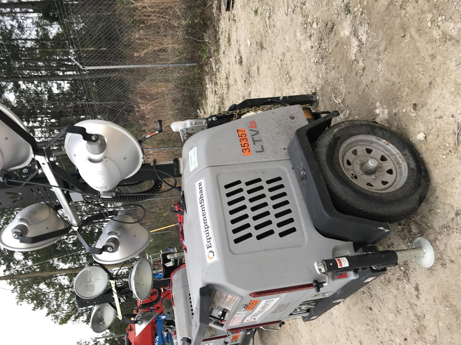 2019 Wacker Neuson LTV6L-MH Wacker Neuson LTV6L Mobile Light Tower w/Fuel Level Sensor Installed