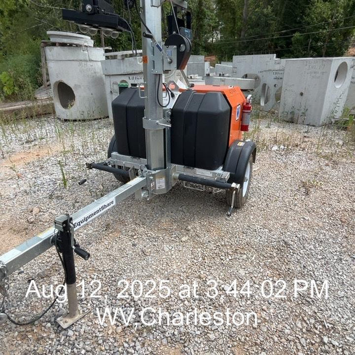 2024 Wanco WLTT-4MM4K Diesel, Deep Sea Controller, Shore Power Plug, Auto Start, (4) 350W LED Floodlights, 4kW Generator, 60 Gal Fuel Tank, 2" Ball, T3