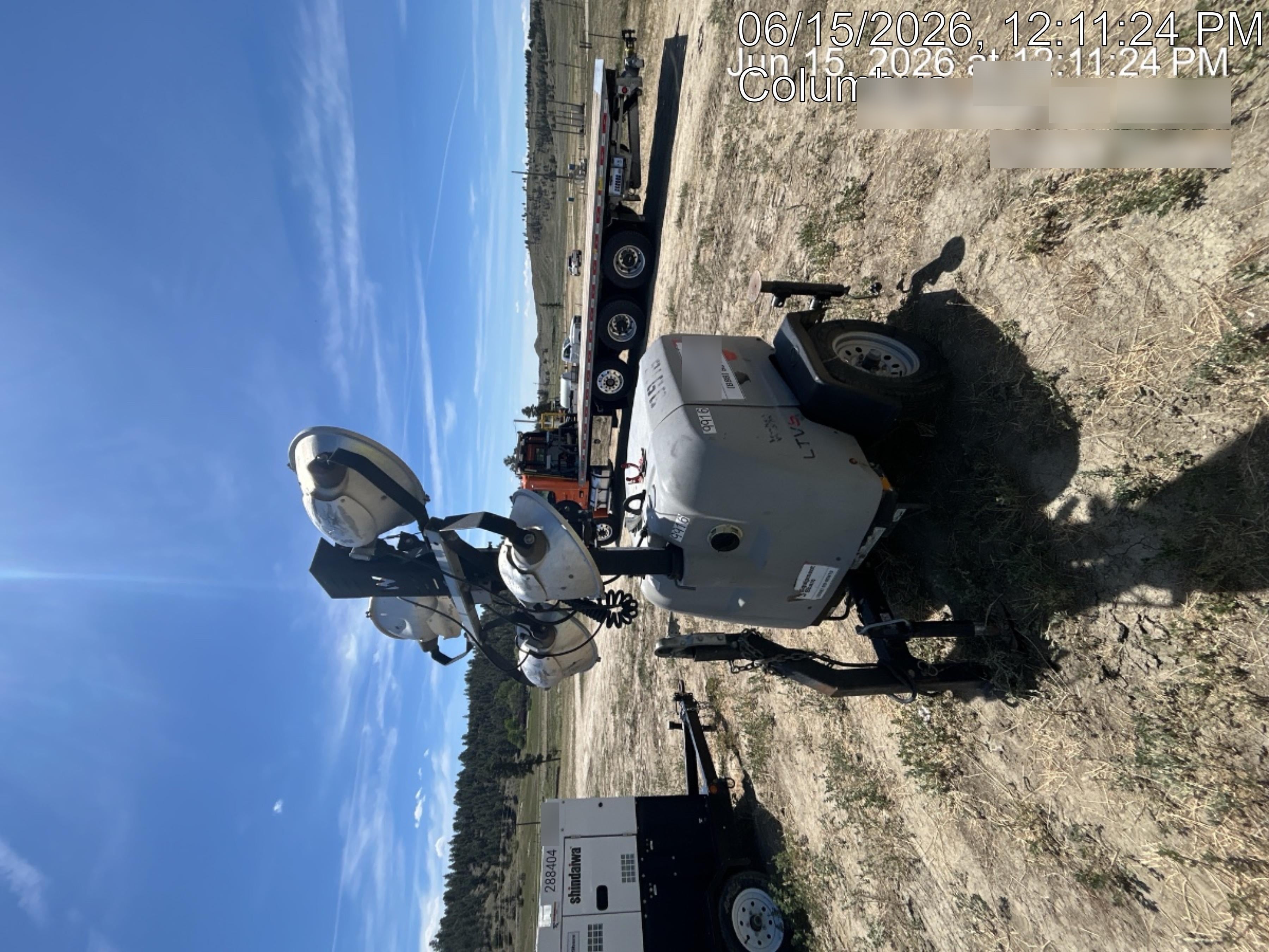 Wacker Neuson LTV6K-MH Wacker Neuson LTV6K Towable Light Tower