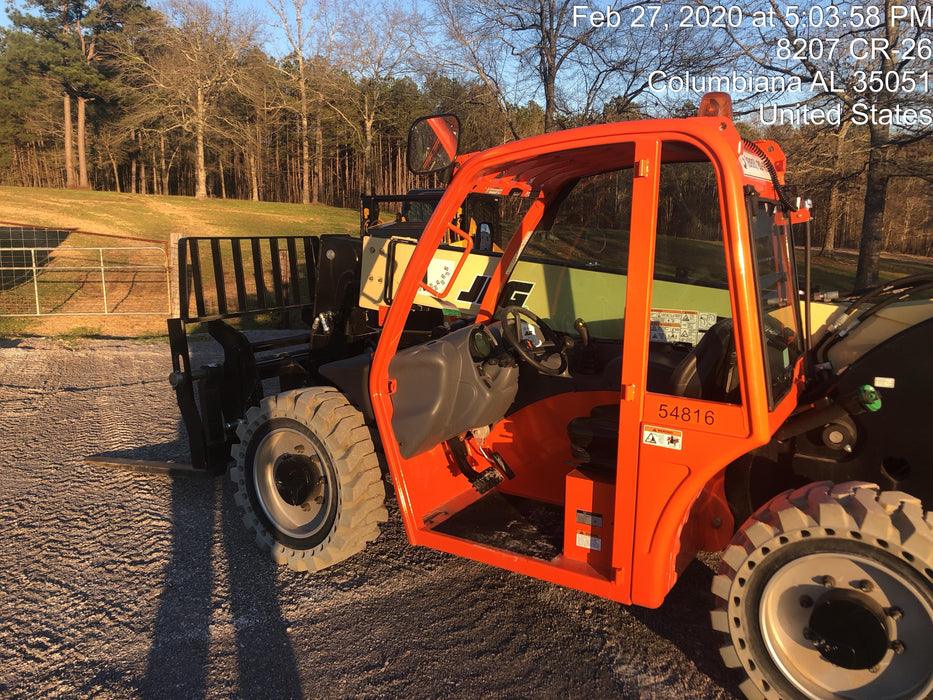 2020 JLG G5-18A Canopy, NM Solid Tires, Beacon w/48" Carriage, 48" Pallet Forks