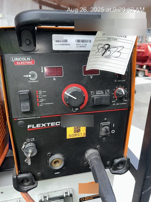 2025 LINCOLN ELECTRIC FLEXTEC 350X