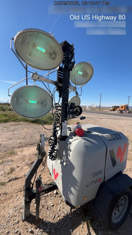 Wacker Neuson LTV6K-MH Wacker Neuson LTV6K Towable Light Tower