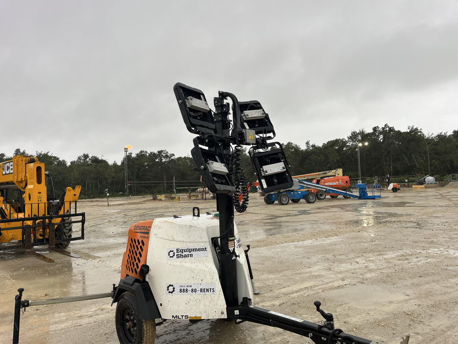 2023 Generac MLT2 Diesel, Flex Switch 120V Input, Powerzone Controller, 
(4) 320W LED Lights, 4kW Generator, 39.9 Gal Fuel Tank, 2" Ball, T3