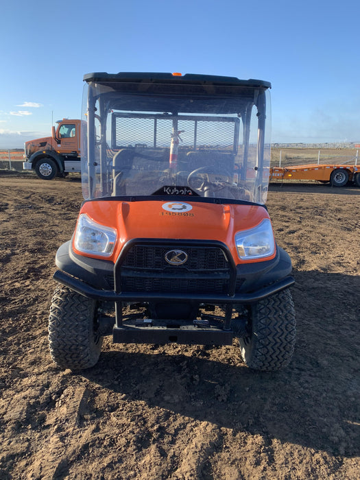 2022 Kubota RTV-X1140W-H Plastic Canopy, Windshield Acrylic Clear, LED Strobe Light, Wire Harness Kit, Back up Alarm
