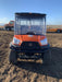 2022 Kubota RTV-X1140W-H Plastic Canopy, Windshield Acrylic Clear, LED Strobe Light, Wire Harness Kit, Back up Alarm