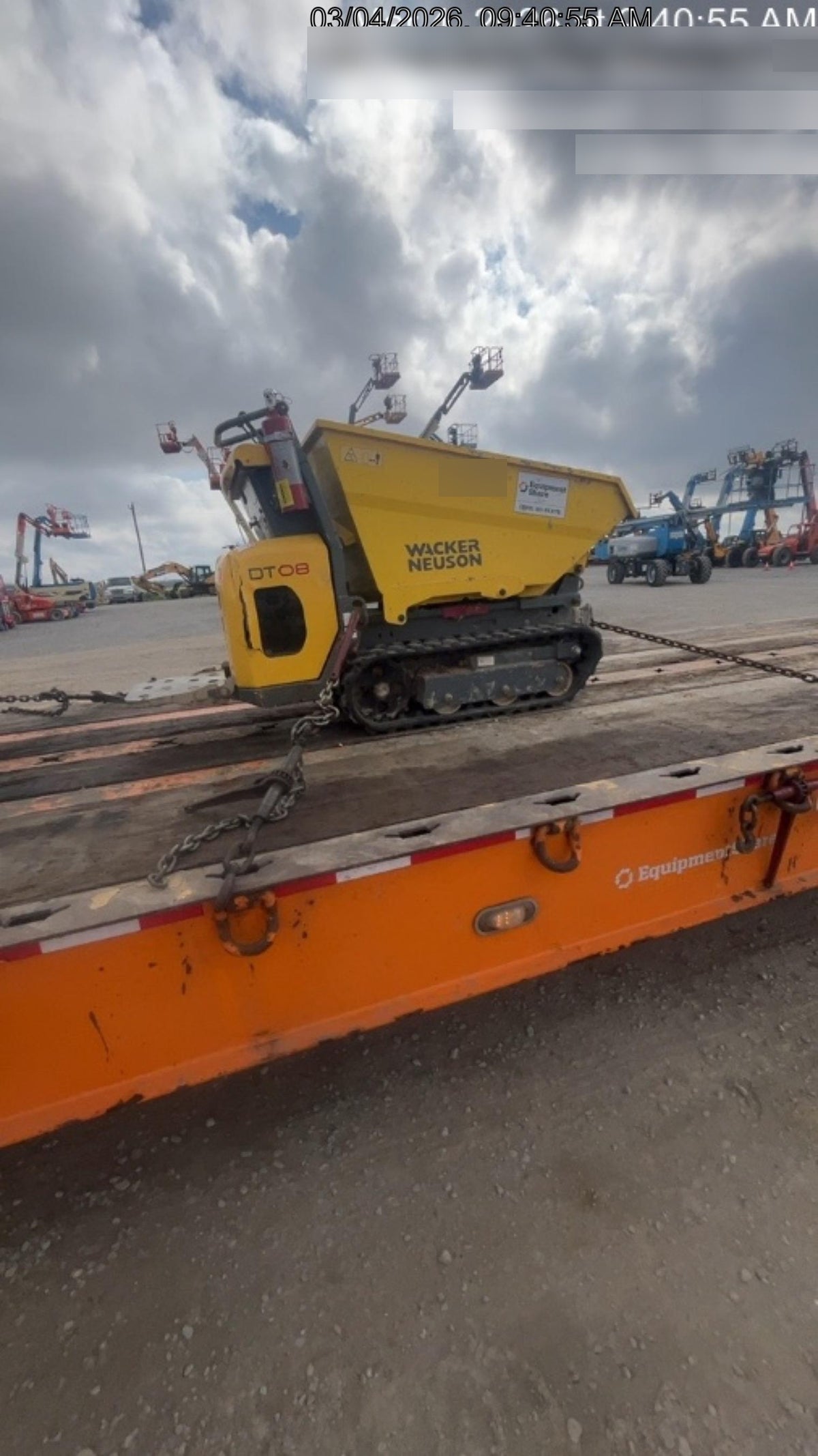 2019 WACKER NEUSON DT08