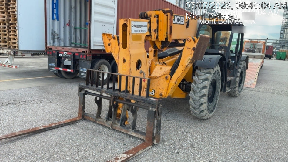 2019 JCB 510-56 JCB 510-56 74 HP w/Open ROPS, Beacon, Aux Hydraulics, Worklights, Solid Tires