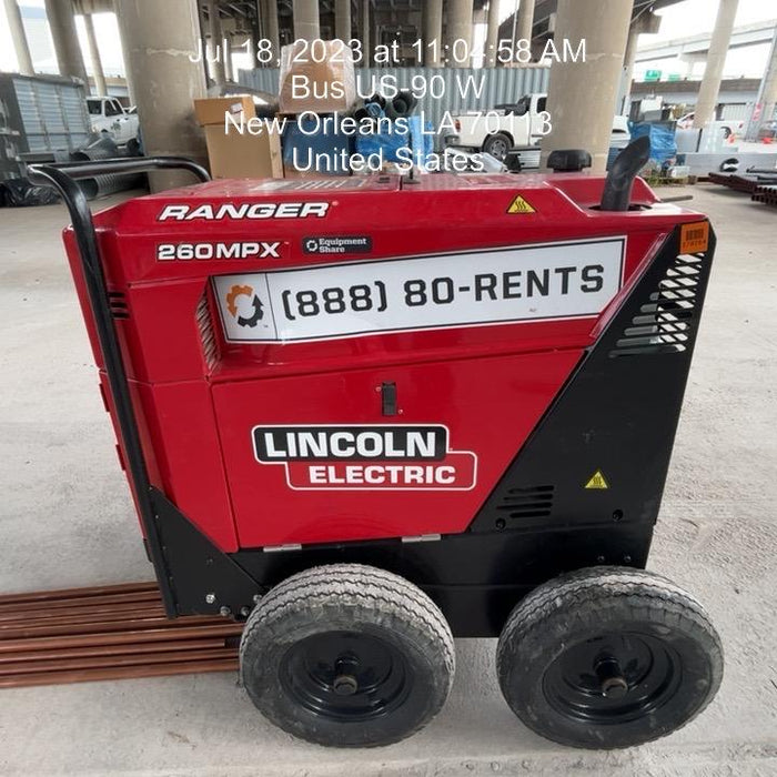 2022 LINCOLN ELECTRIC Ranger 260MPX