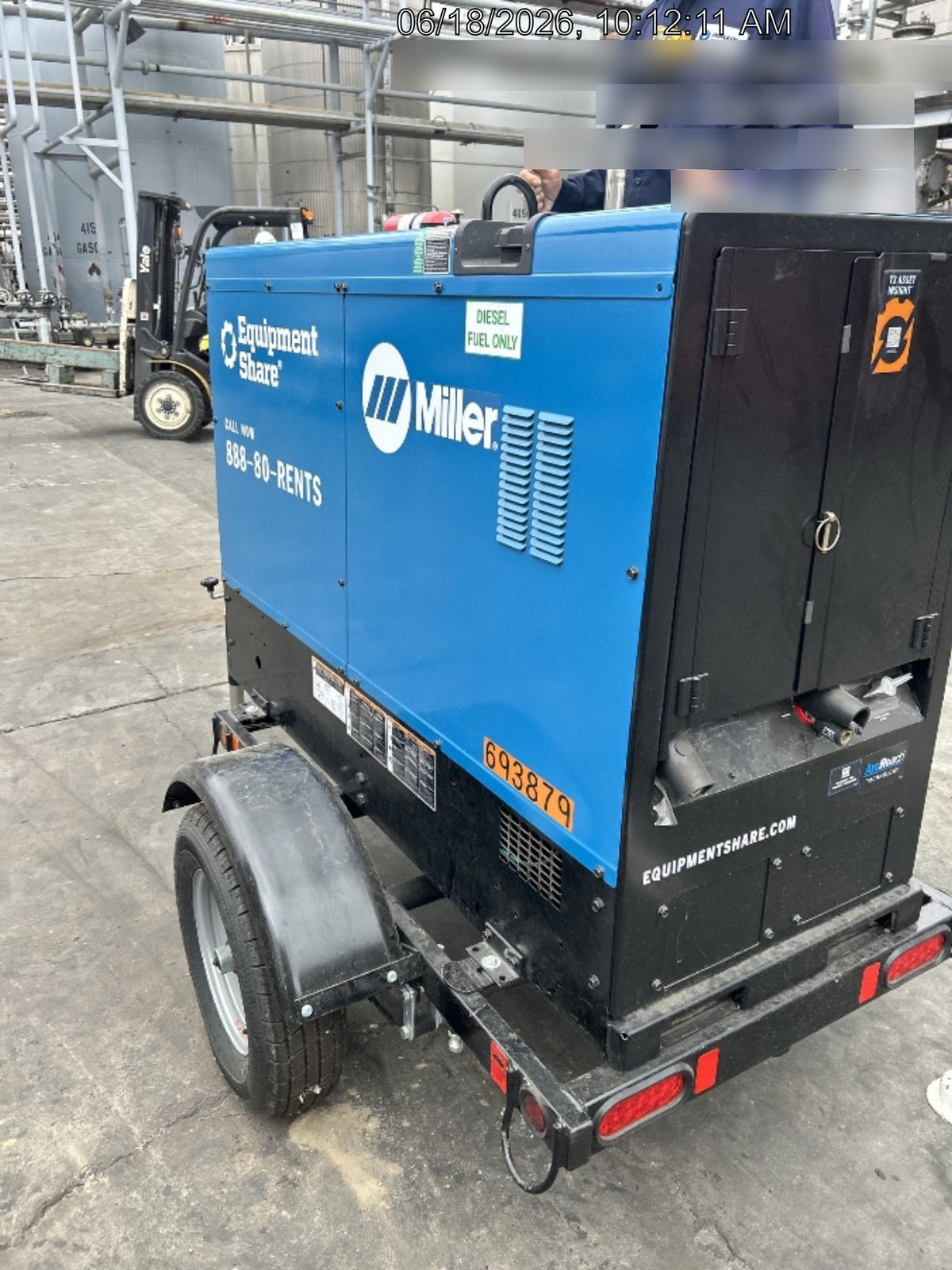 2026 MILLER ELECTRIC BIG BLUE 500