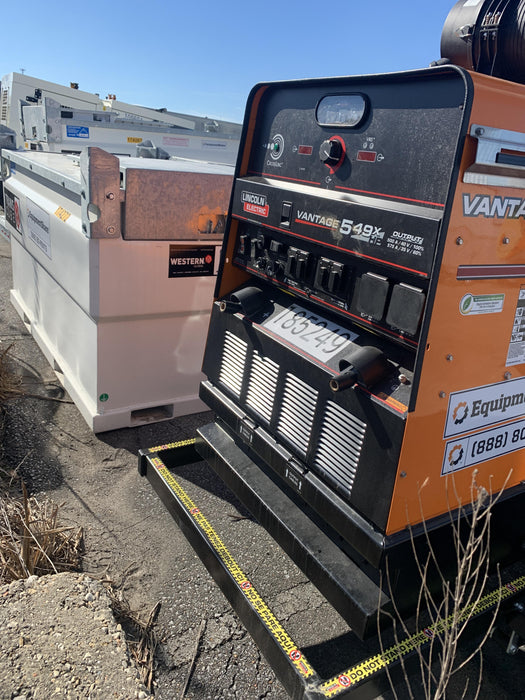 2021 Lincoln Electric Vantage 549X Ready Pak 3, ORANGE (includes trailer, cable rack, fender light kit)