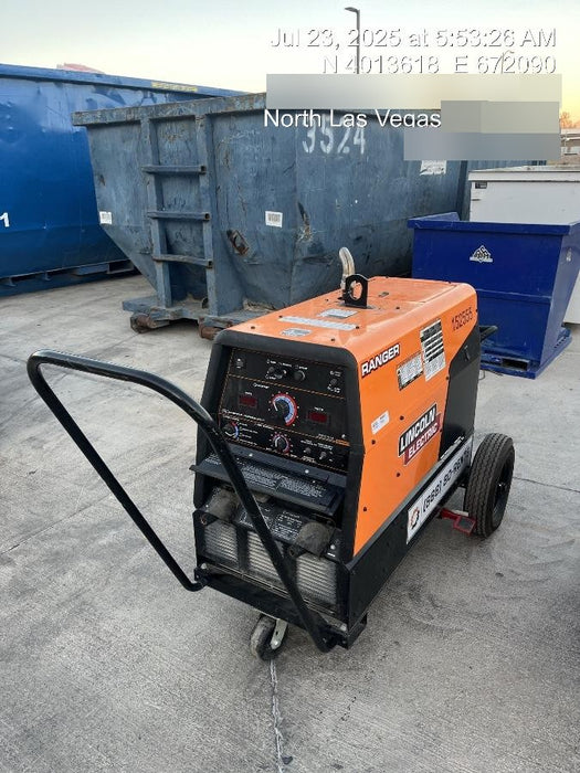 2021 Lincoln Electric Ranger 305 LPG LPG One-Pak (includes undercarriage, tank holder & tank strap) ORANGE