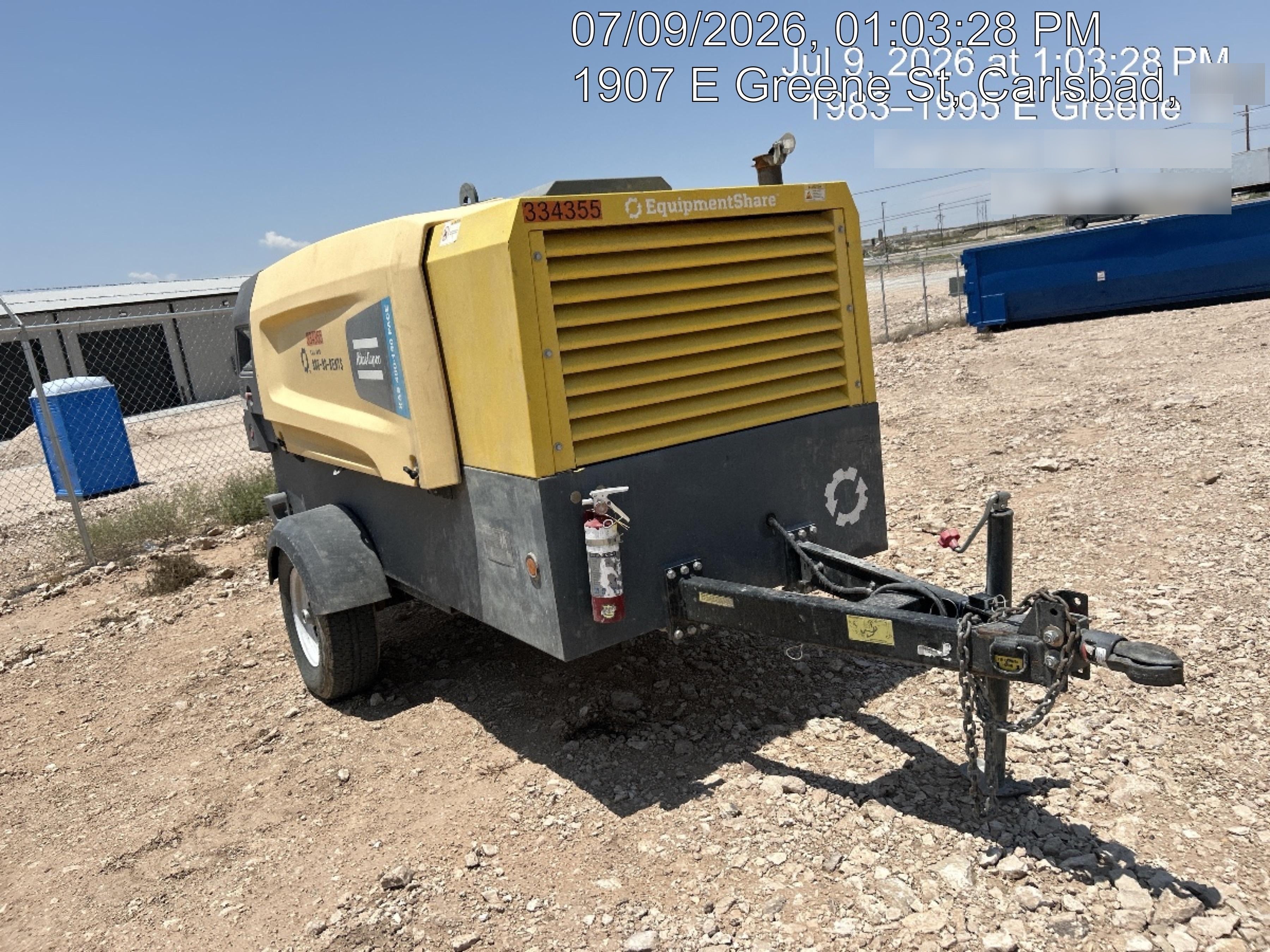 2023 ATLAS COPCO XAS 400-150 PACE