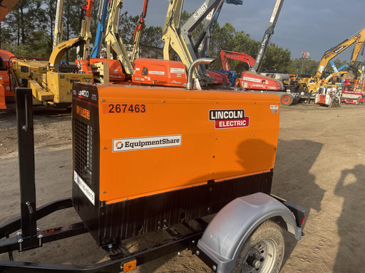 2022 Lincoln Electric LE400 Kubota V1505, Trlr, Cable Rack, Light Kit, ES Decals, T3