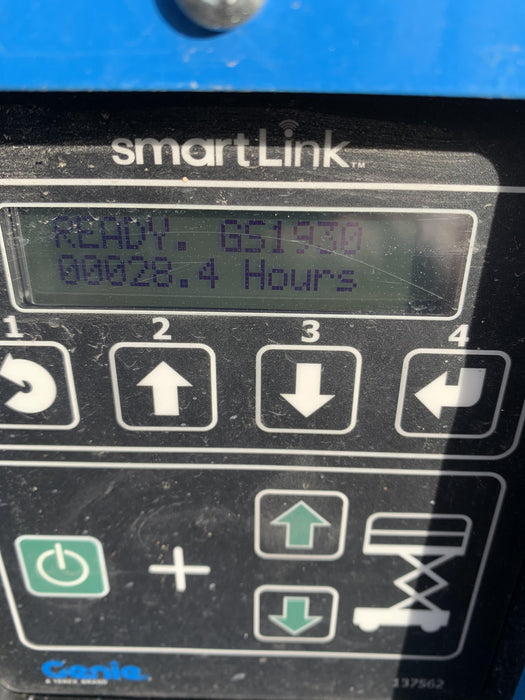 2020 Genie GS-1930 Solid Non Marking Tires, Beacon, Folding rails with half height swing gate, 800W Inverter