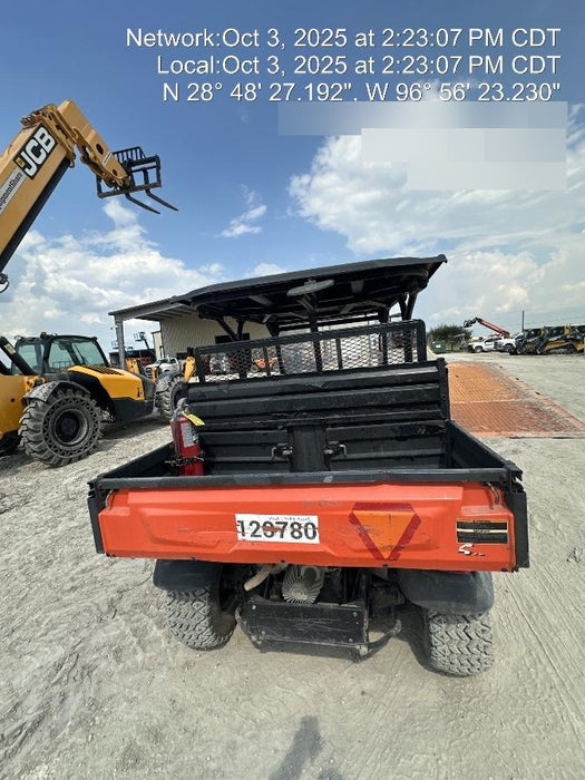2020 Kubota RTV-X1140WL-A 4WD, LED Strobe, Windshield Acrylic Clear, Plastic Canopy, Wire Harness Kit, Backup Alarm, Bed Liner