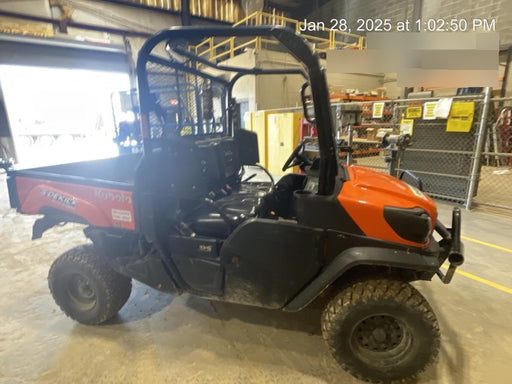 2020 Kubota RTV-XG850WL-H 4wd Utility Cart, Gas, 2 Seat, LED Strobe, Windshield Tempered Glass, Plastic Canopy, Wire Harness Kit, Backup Alarm