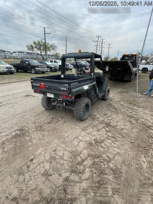 2021 Yanmar YU1000 Canopy, Steel Wheel, Poly WindShield, Beacon, Backup Alarm