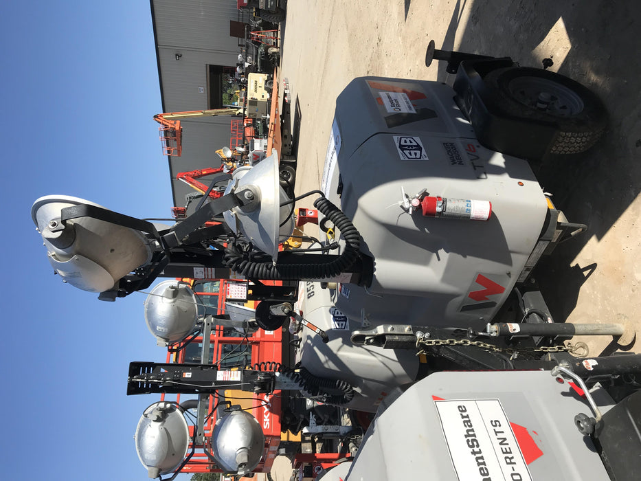 2018 Wacker Neuson LTV6L-MH Wacker Neuson LTV6K Mobile Light Tower w/Fuel Level Sensor Installed
