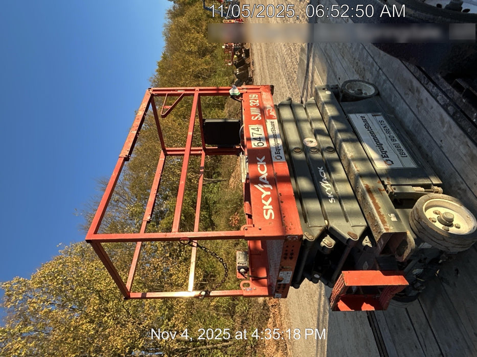 2017 Skyjack SJIII-3219 Skyjack SJ3219, Extended Warranty 5yr/5k hr