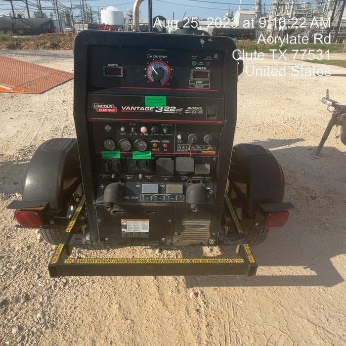 2021 Lincoln Electric Vantage 322 Ready Pak 3