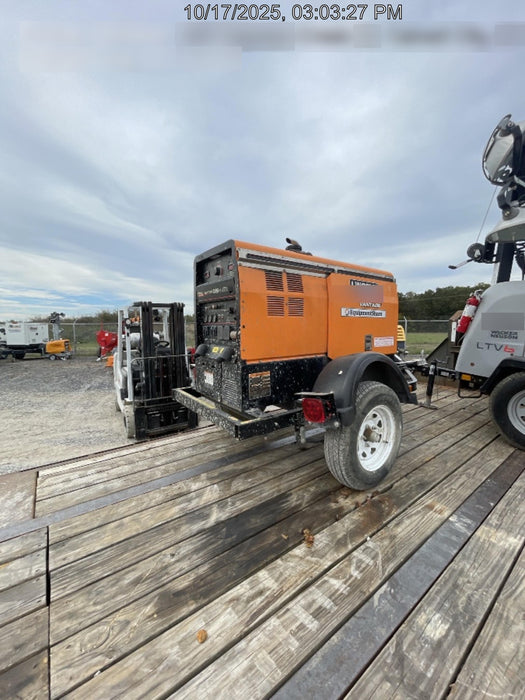 2021 Lincoln Electric Vantage 322 Vantage 322 Ready Pak 3 w/ Decals, ORANGE (includes trailer, cable rack, fender light kit) NO Telematics