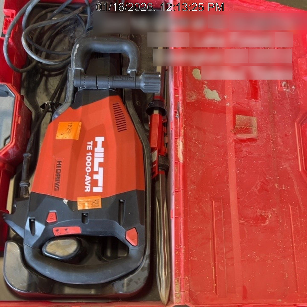2020 HILTI TE 1000-AVR