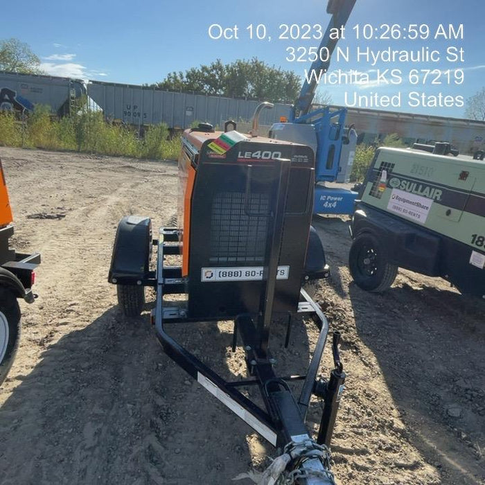 2022 Lincoln Electric LE400 Kubota V1505, Trlr, Cable Rack, Light Kit, ES Decals, T3