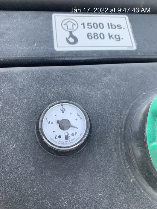 2021 Allmand NLV3GR (4) LED Light Fixture 350W, 23' Vertical Mast, 3kW Prime, Towable, Deep Sea L401, Leveling Jacks, Yanmar T4F 5.8hp