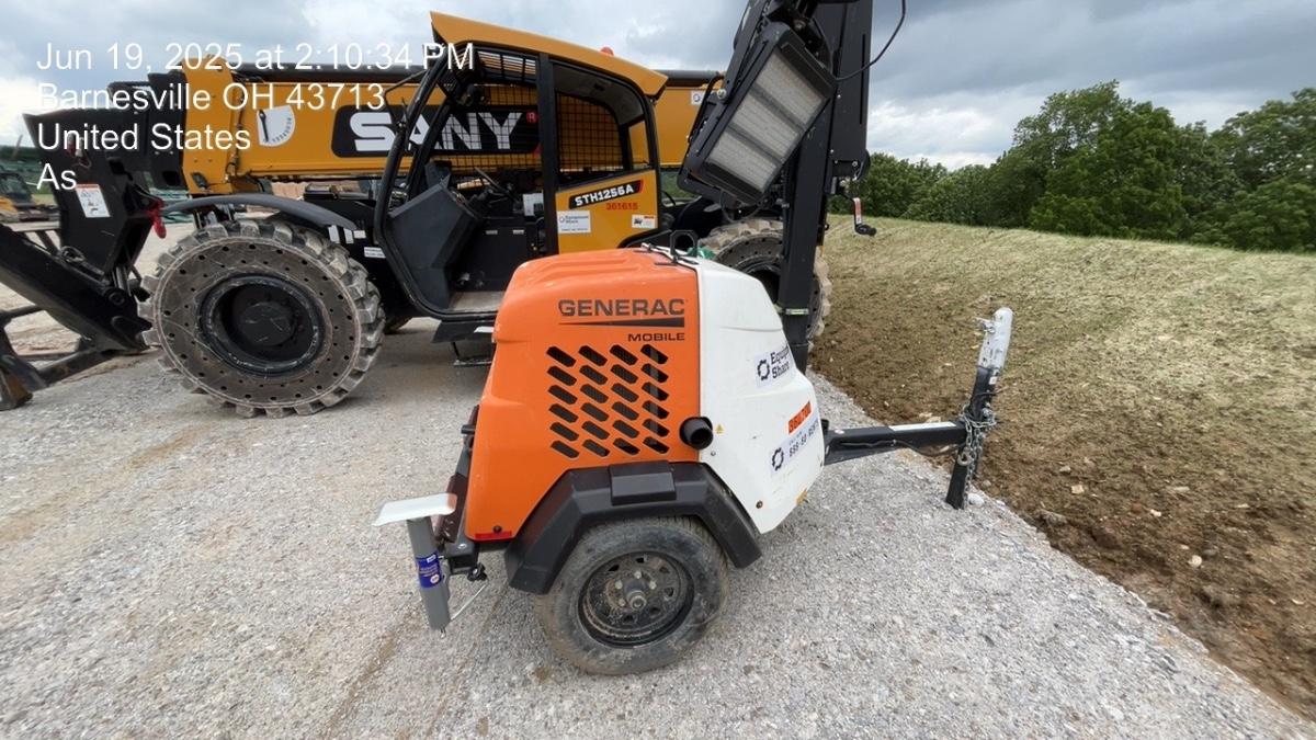 2023 Generac MLT2 Diesel, Flex Switch 120V Input, Powerzone Controller, 
(4) 320W LED Lights, 4kW Generator, 39.9 Gal Fuel Tank, 2" Ball, T3