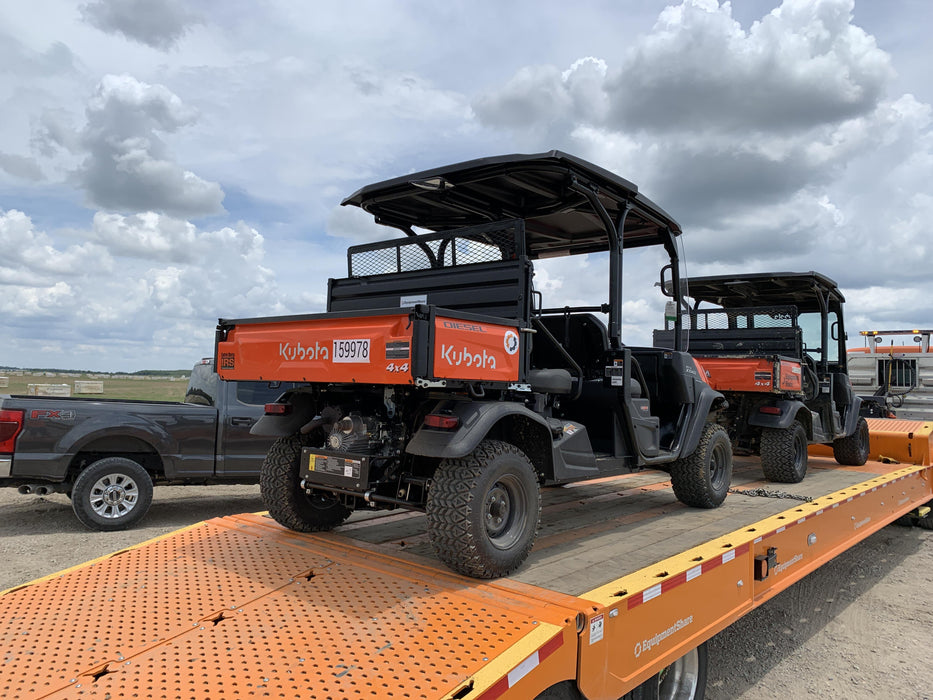 2021 Kubota RTV-X1140W-H Plastic Canopy, Windshield Acrylic Clear, LED Strobe Light, Wire Harness Kit, Back up Alarm