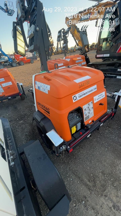2023 Generac MLT2 Diesel, Flex Switch 120V Input, Powerzone Controller, (4) 320W LED Lights, 4kW Generator, 39.9 Gal Fuel Tank, 2" Ball, T3