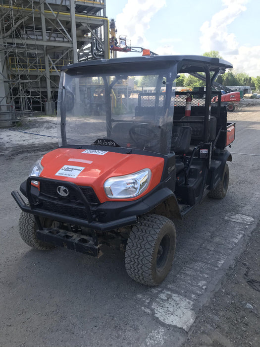 2021 Kubota RTV-X1140W-H Plastic Canopy, Windshield Acrylic Clear, LED Strobe Light, Wire Harness Kit, Back up Alarm