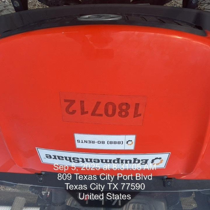 2022 Kubota RTV-X1140W-H Plastic Canopy, Windshield Acrylic Clear, LED Strobe Light, Wire Harness Kit, Back up Alarm