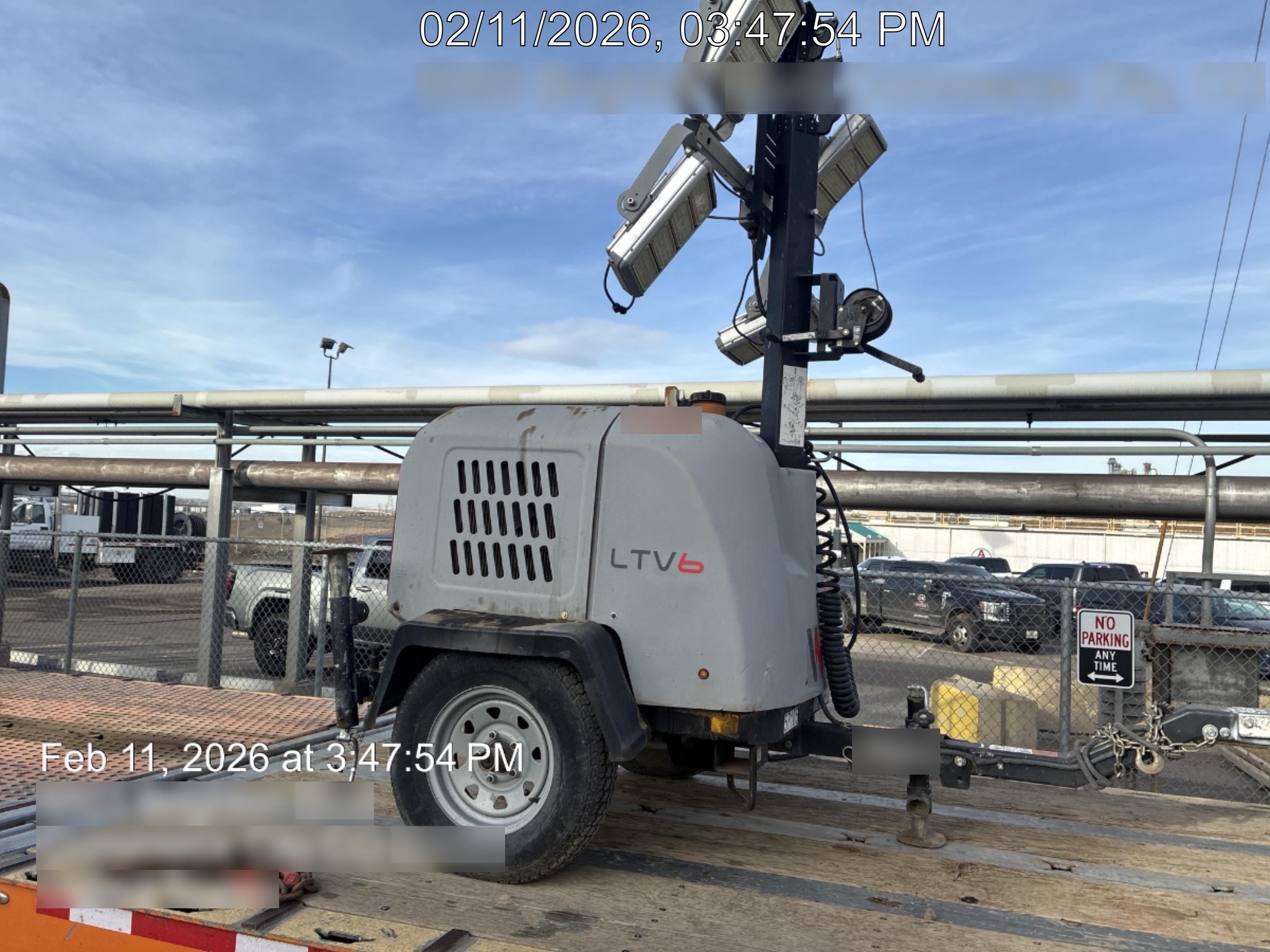 2019 Wacker Neuson LTV6K-LED Standard LED Towable Light Tower w/None